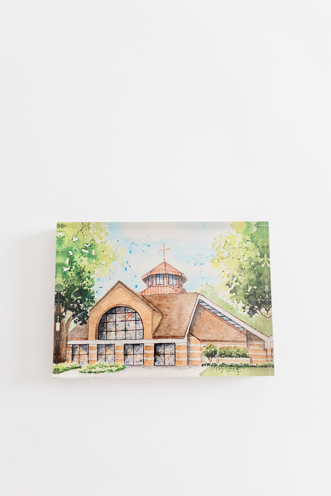 St. Lawrence, Fairhope- 7x5 Acrylic Block