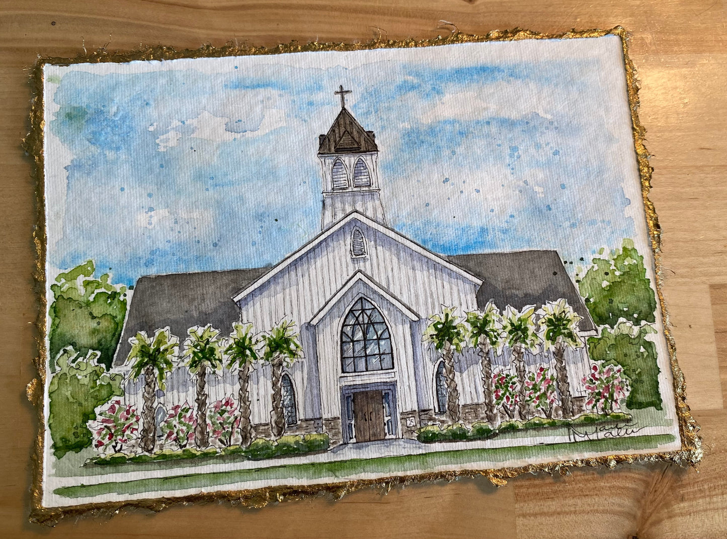 St. Margaret of Scotland, Foley- 7x5 original