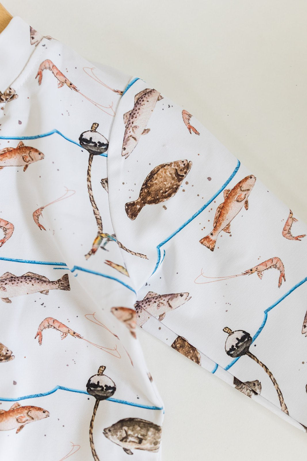 Fish Zipper Pajamas