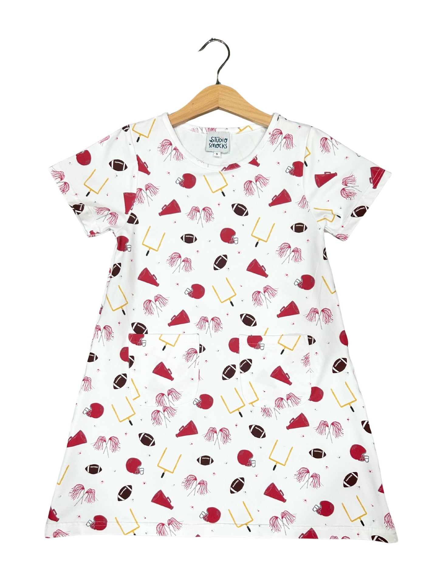 Crimson/Gray Football Dress