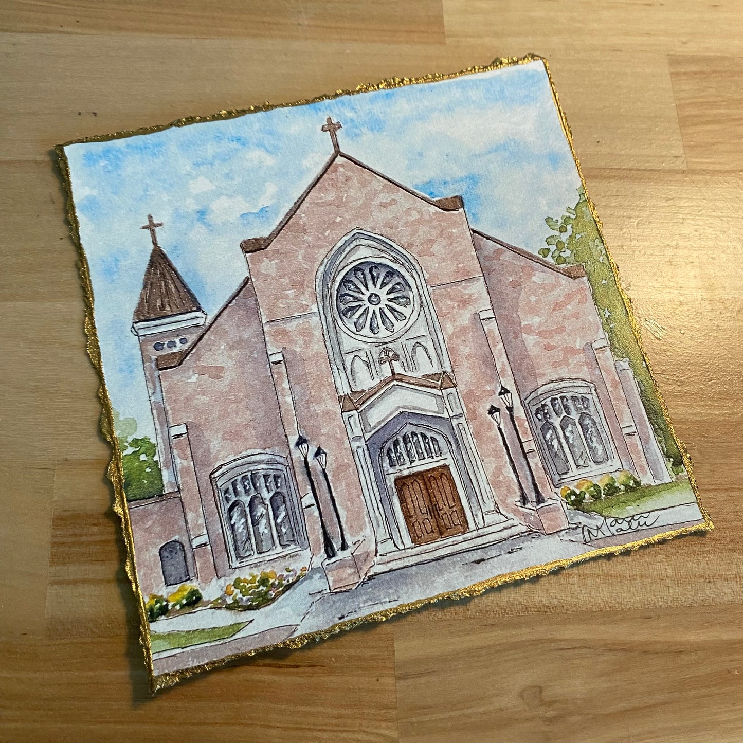 St. Ignatius 5x5 print