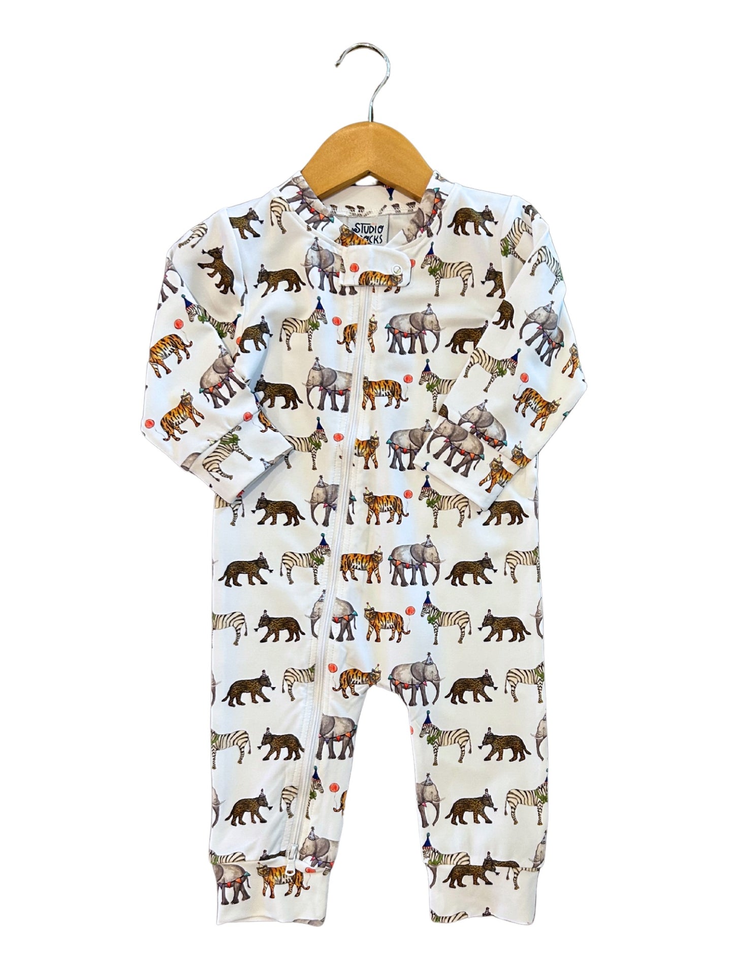 Party Animal Zipper Pajama
