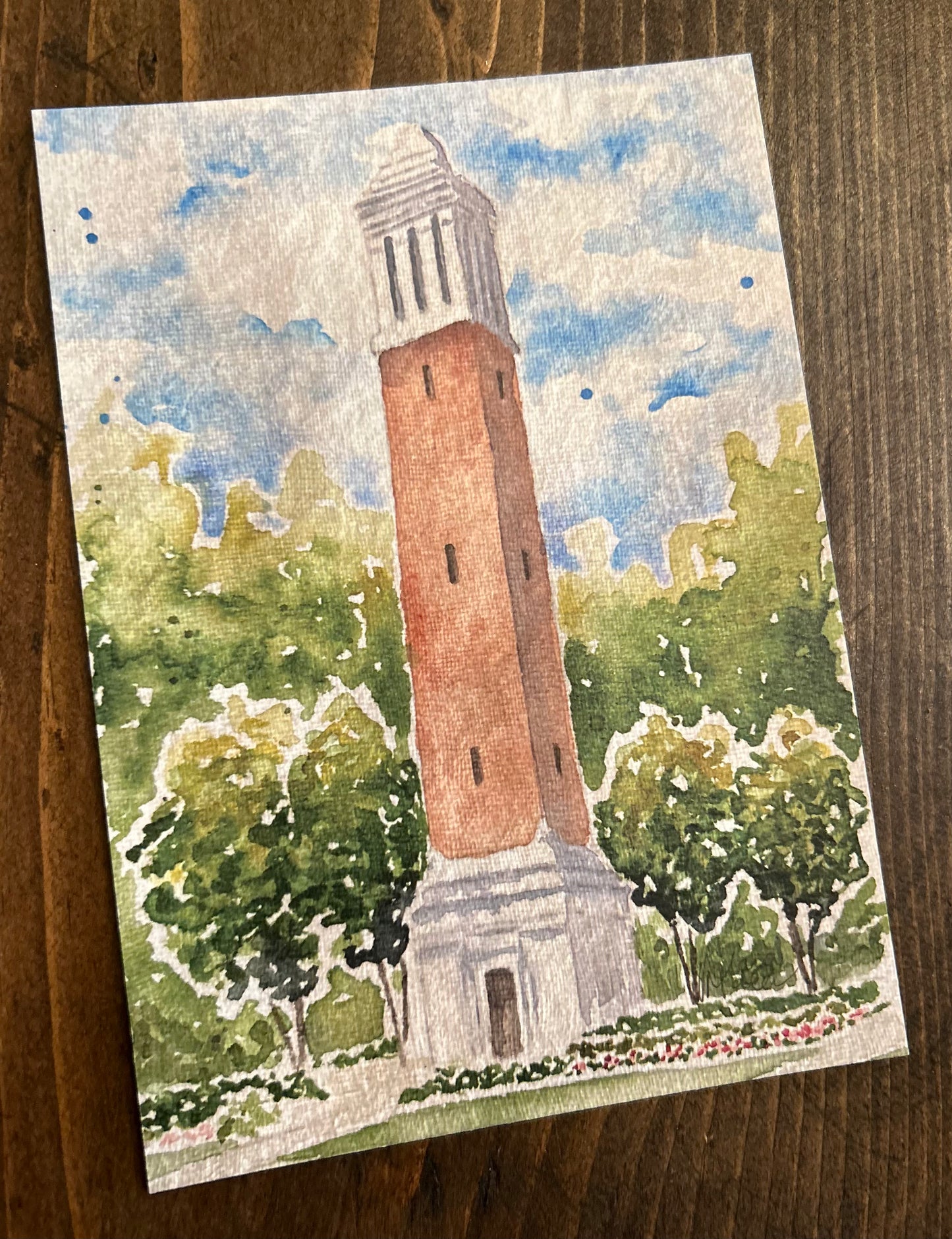 Denny Chimes- 5x7 signed print