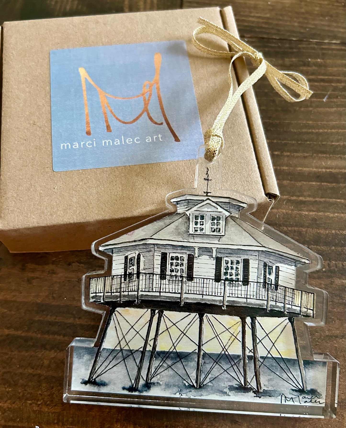 Middle Bay Lighthouse Acrylic Cutout