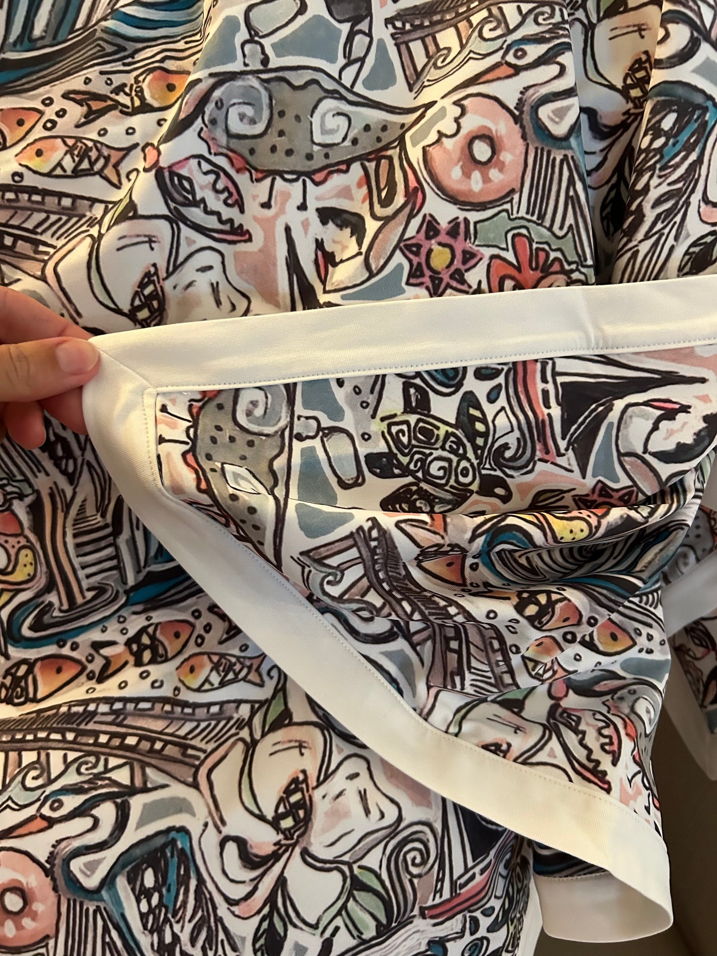 Walter Anderson Inspired Blanket- art by Rianna Turner