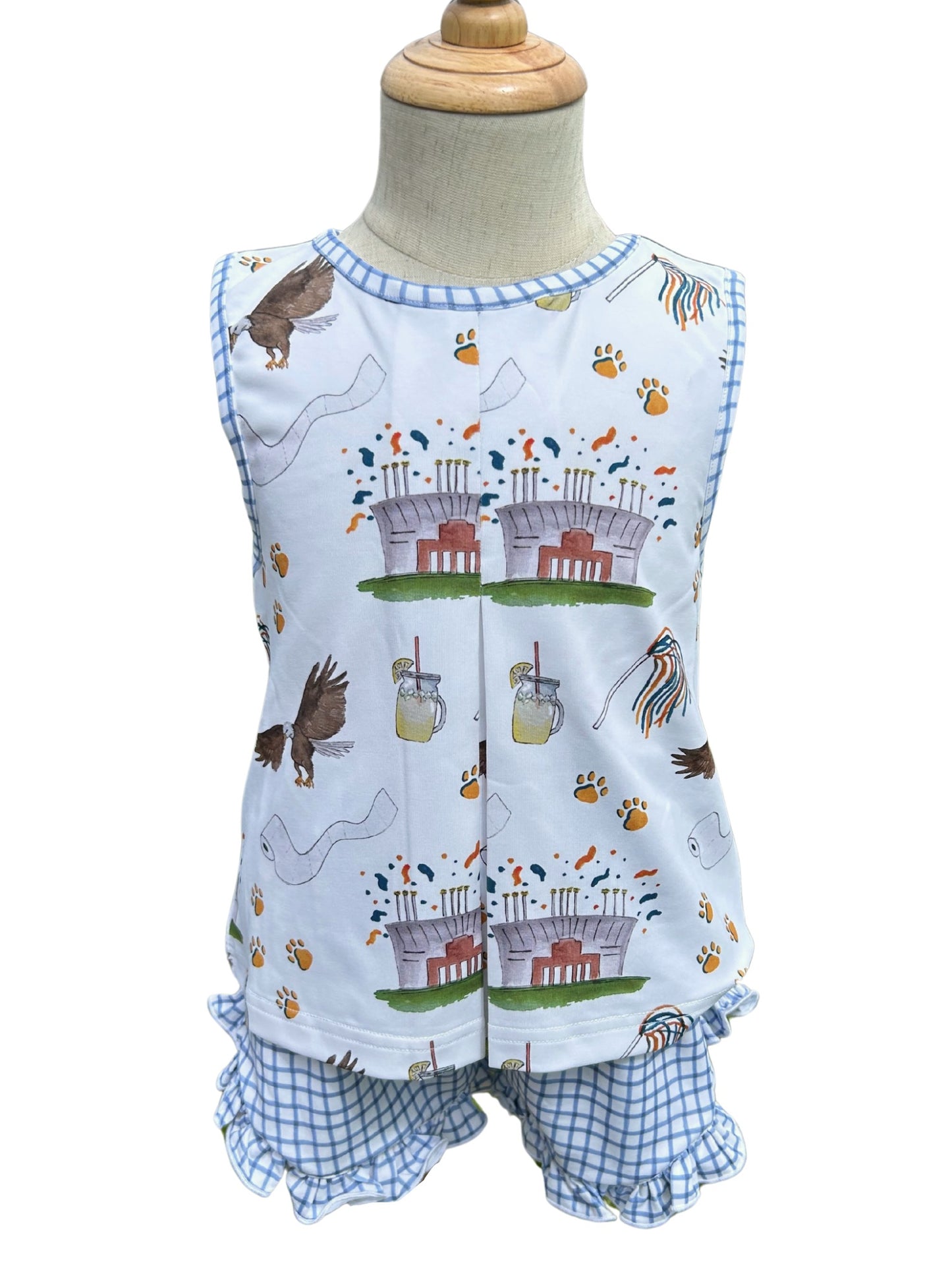 Eagle Girls Shorts Set