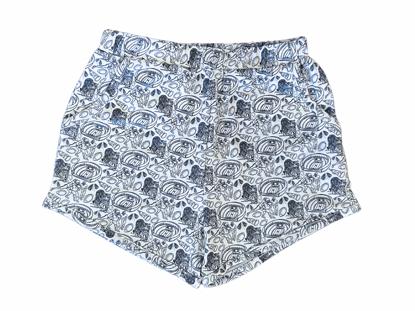 Tiger Blue/White Shorts