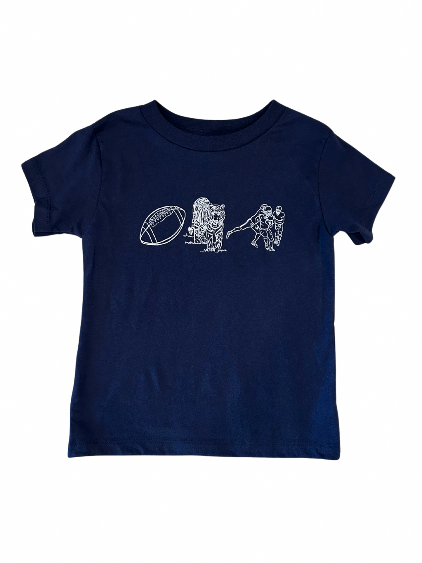 Navy Tiger T-Shirt, Toddler Boys