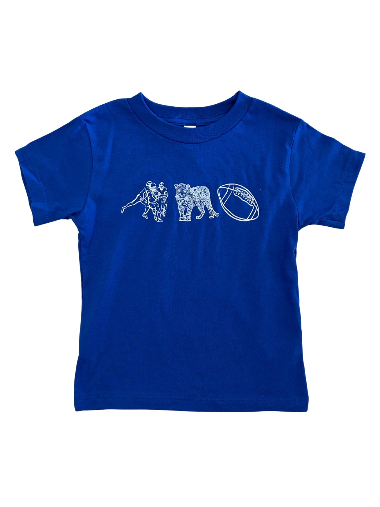 Blue Jaguar T-Shirt, Youth Boys