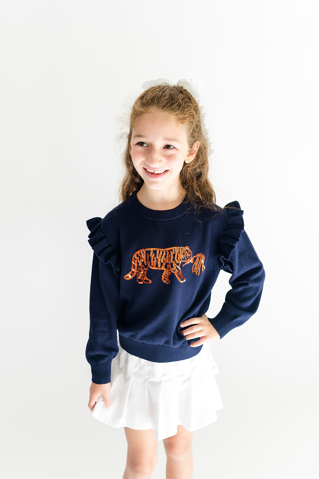 Tiger Sequin Sweater (Kids)