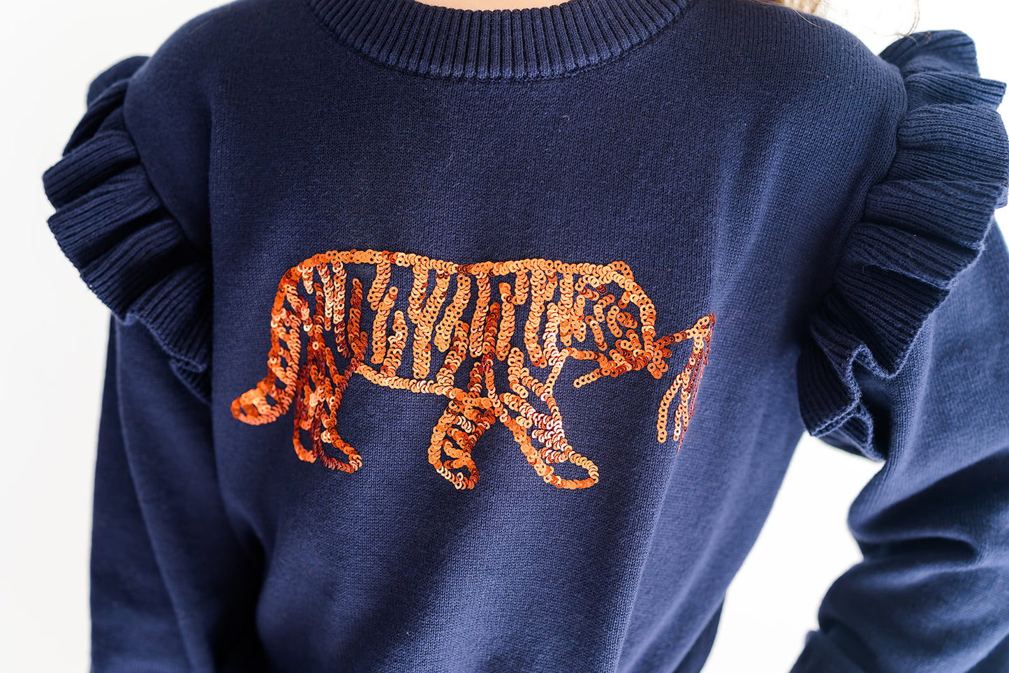 Tiger Sequin Sweater (Kids)