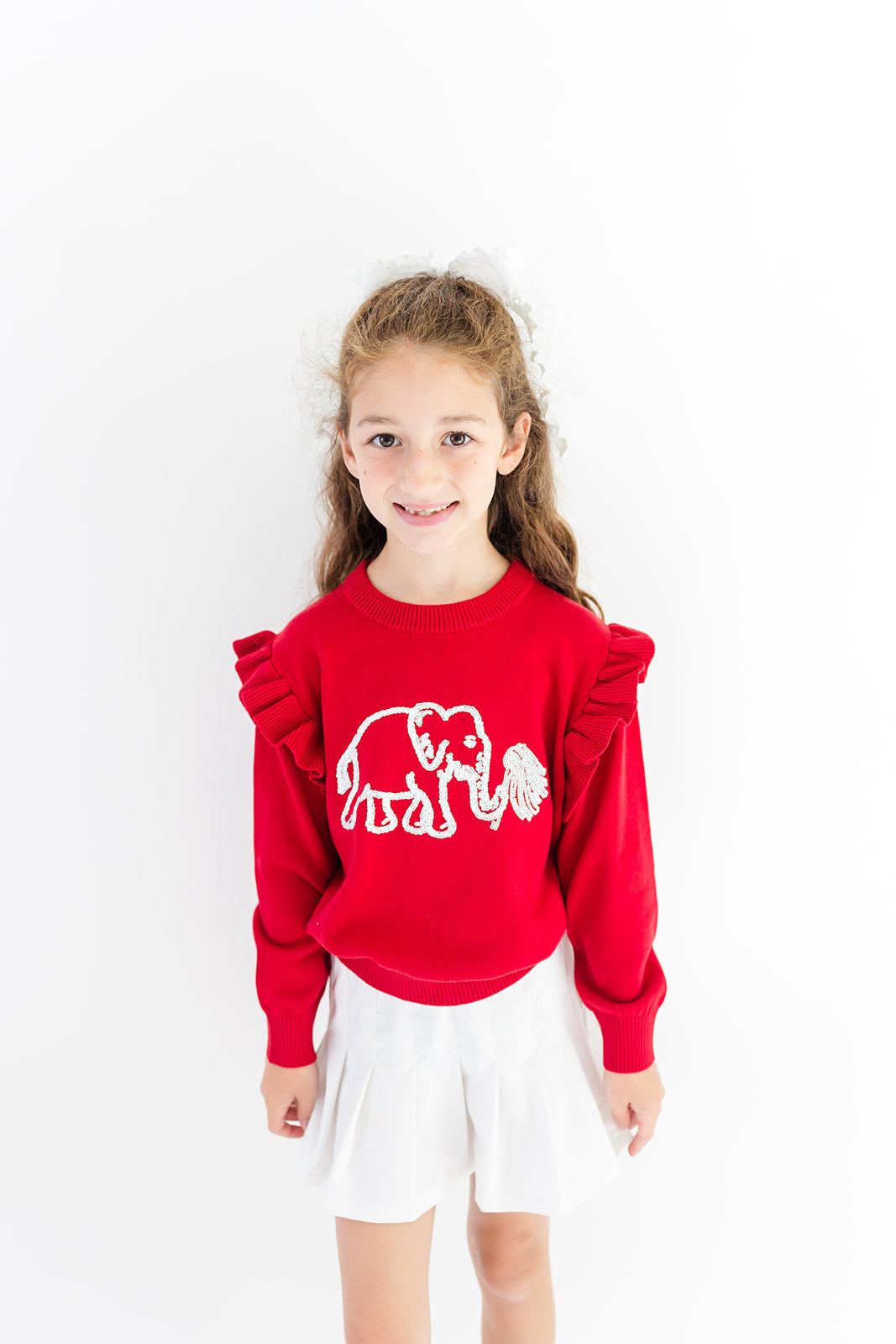 Elephant Sequin Sweater (Kids)