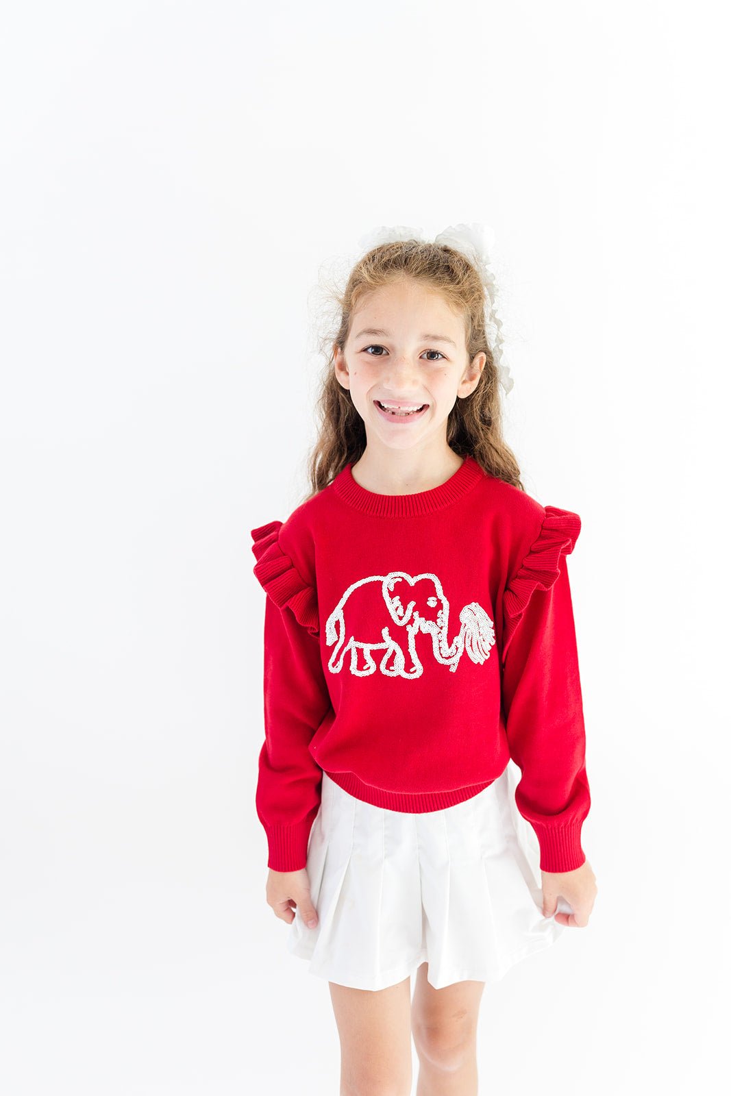 Elephant Sequin Sweater (Kids)