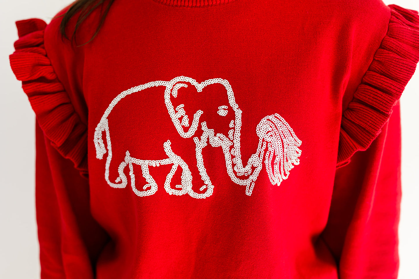 Elephant Sequin Sweater (Women's)