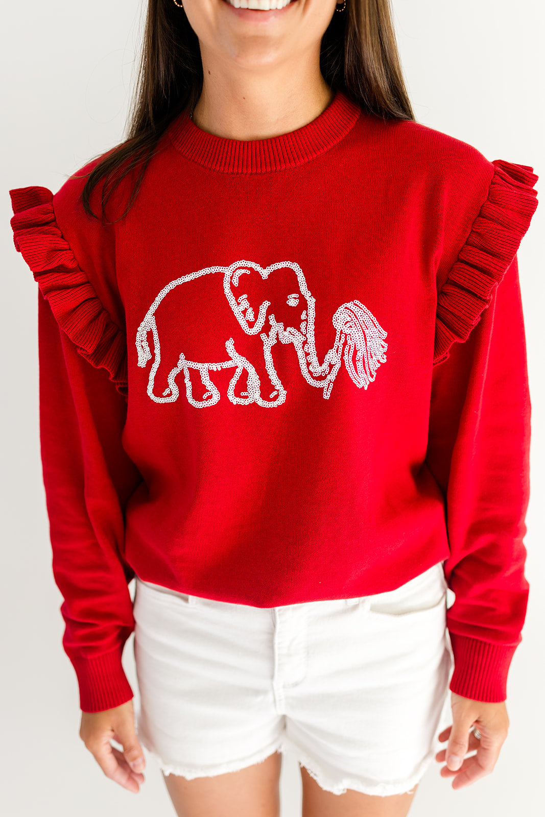 Elephant Sequin Sweater (Women's)