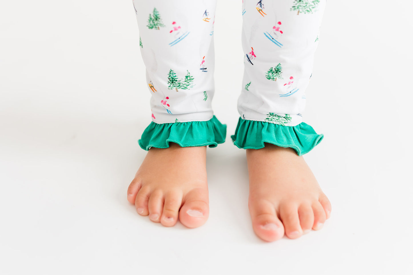 Alpine Ski Girls 2pc Pajamas