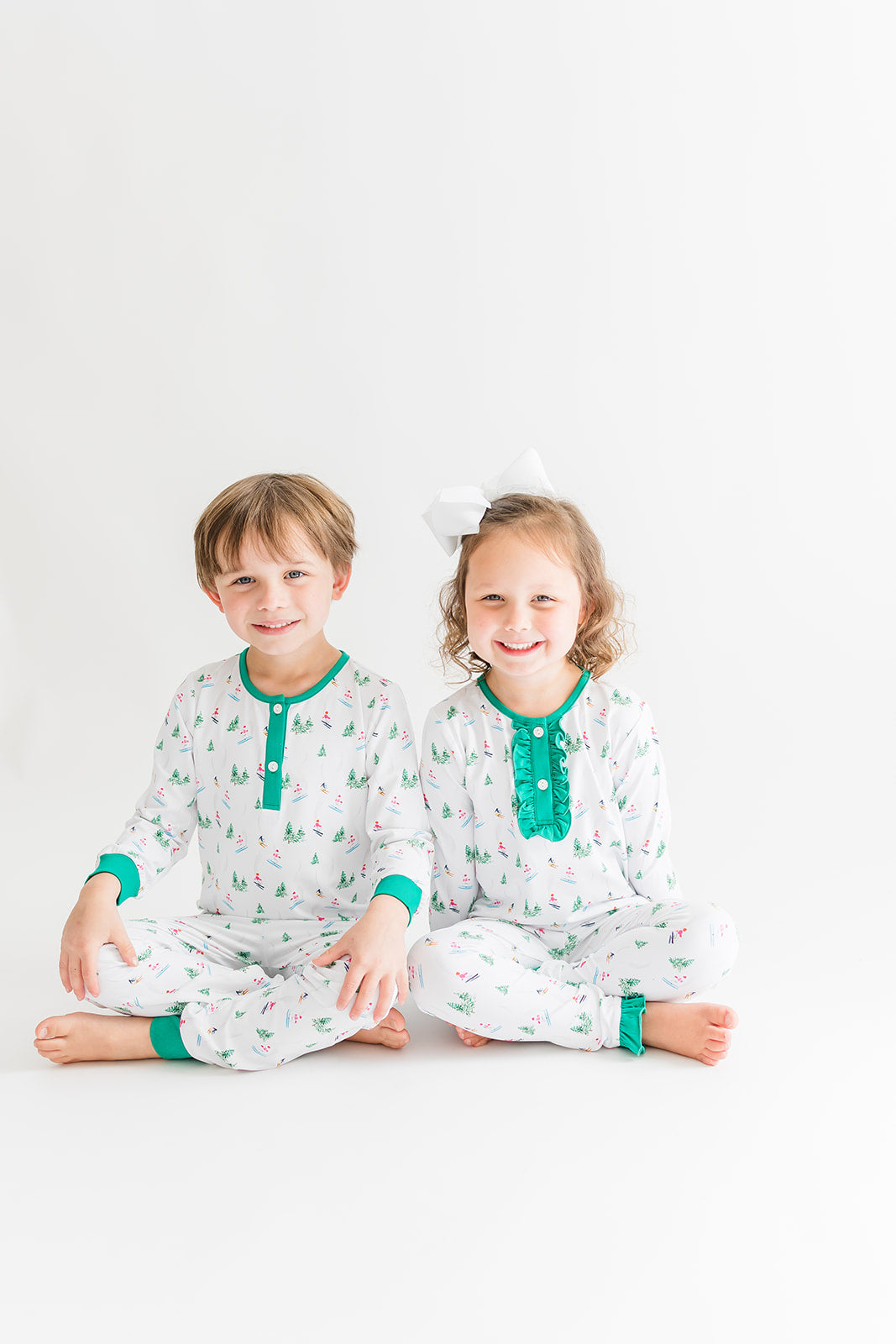 Alpine Ski Boys 2pc Pajamas