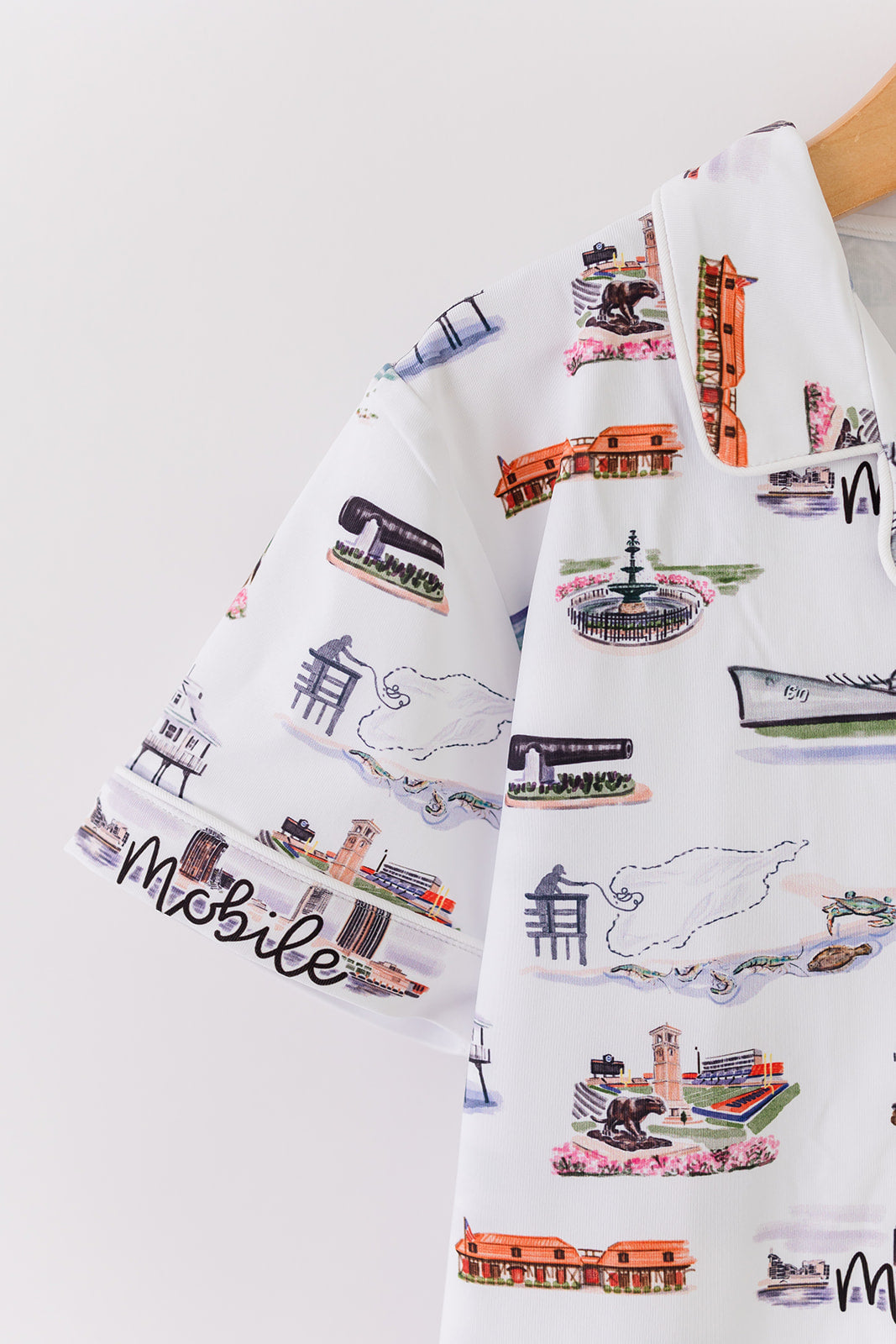 City of Mobile Boys Pajamas
