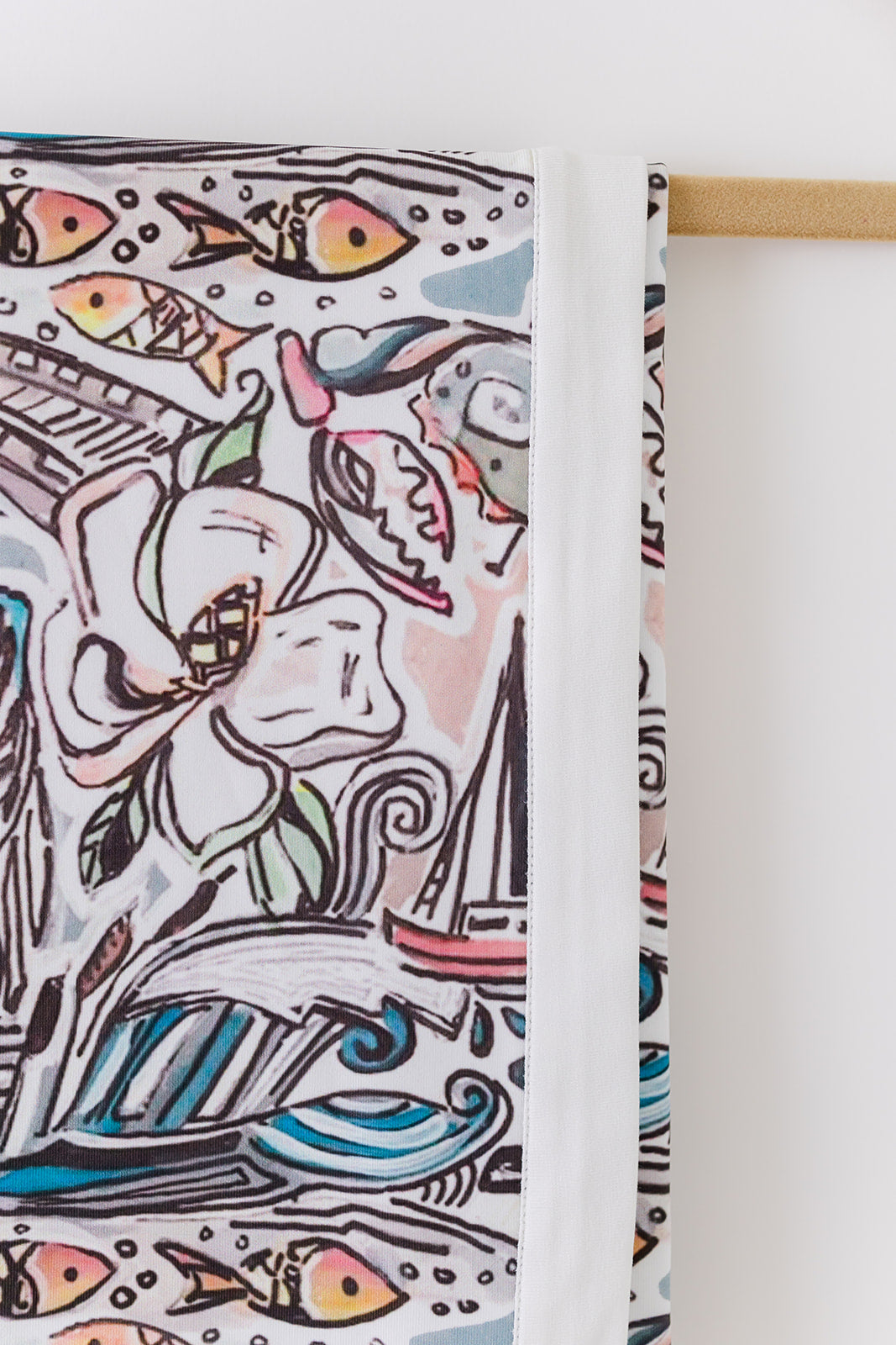 Walter Anderson Inspired Blanket- art by Rianna Turner