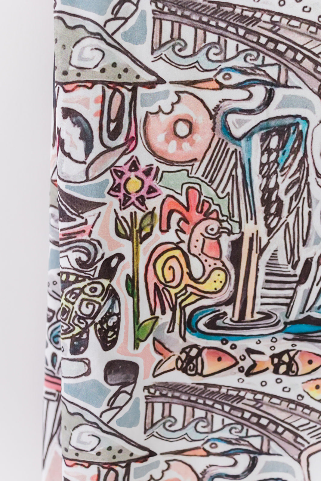 Walter Anderson Inspired Blanket- art by Rianna Turner