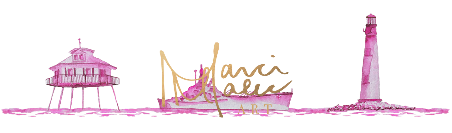 Mobile Bay (Pink) - Digital Download