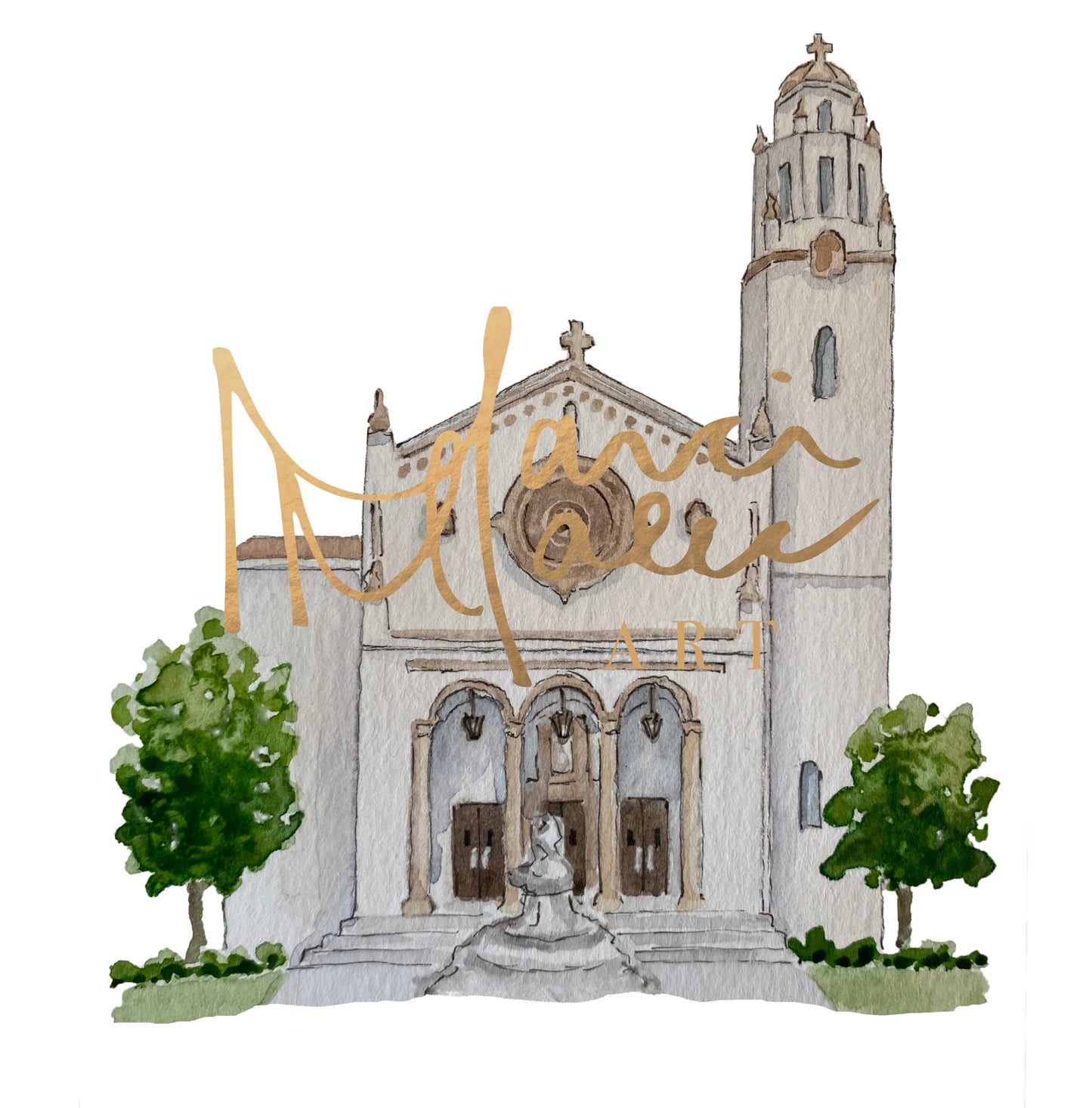 St. Mary's Catholic Church, Mobile, AL - Digital Download