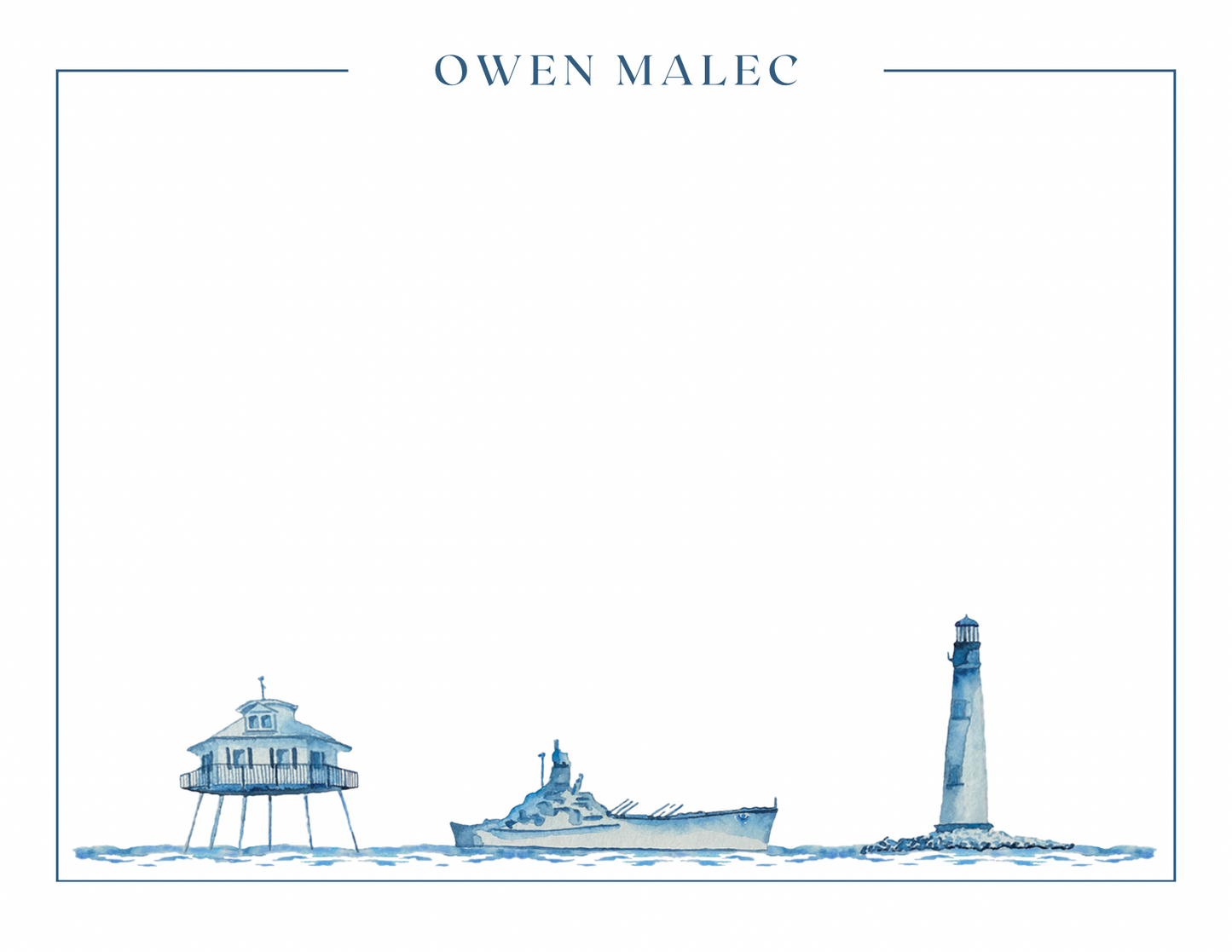Mobile Bay (Blue) - Digital Download