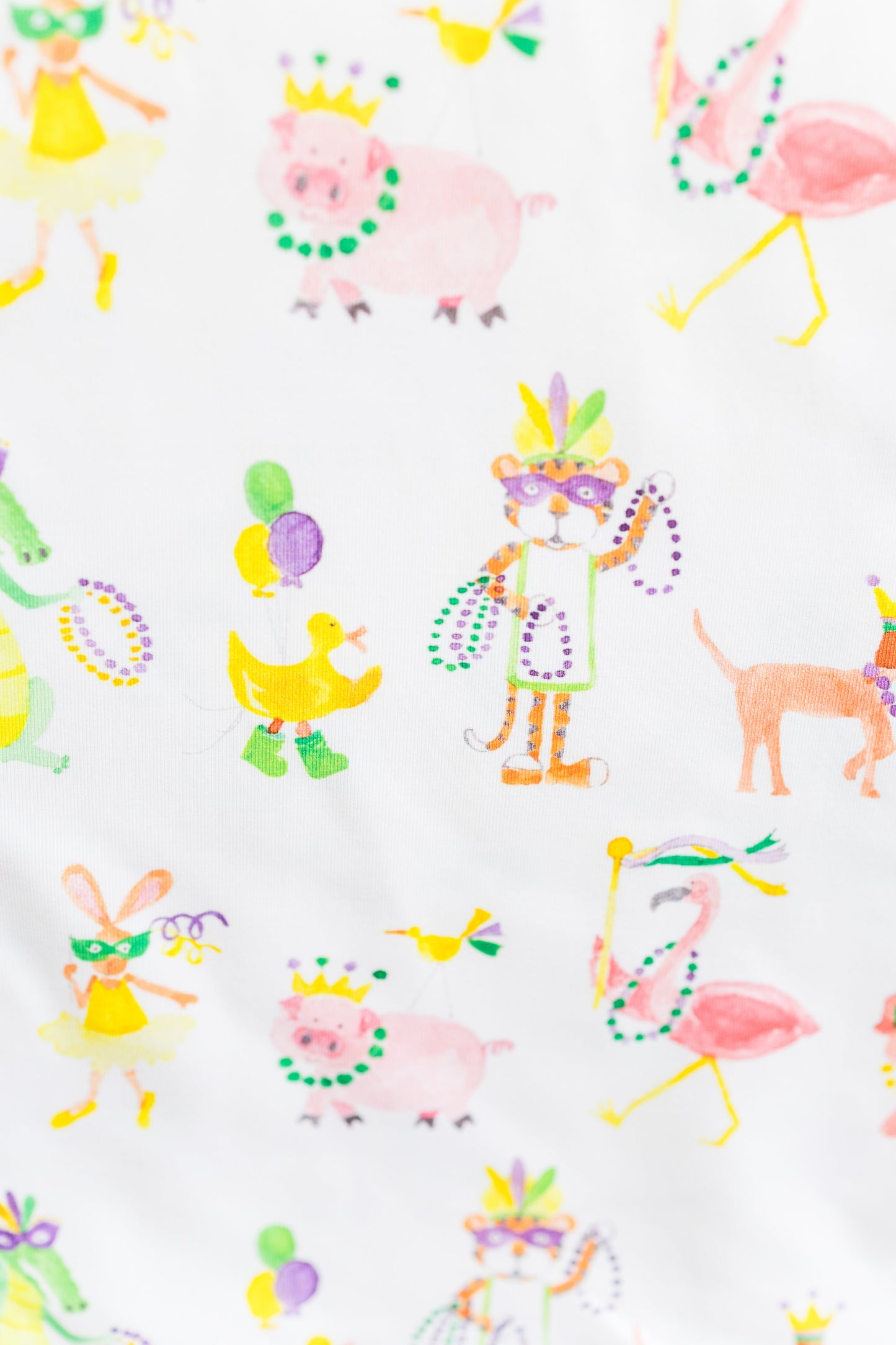 Mardi Gras Animal Parade Nightgown