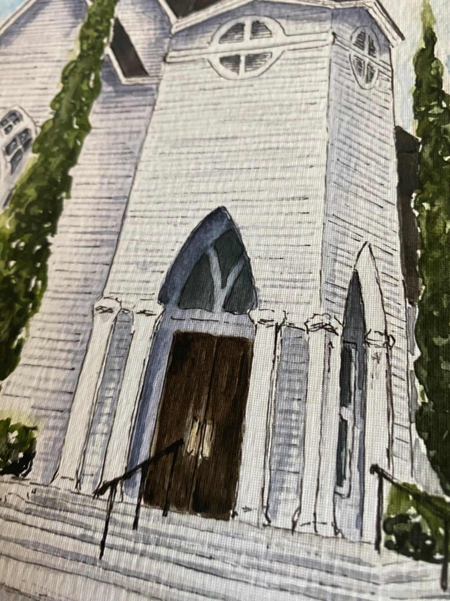St. Francis at the Point, 8x10 Print