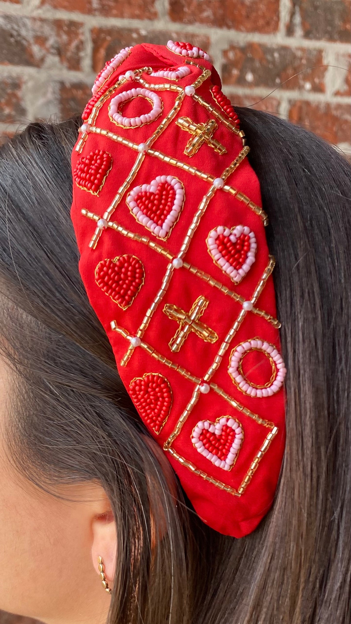 Red “xoxo” Headband