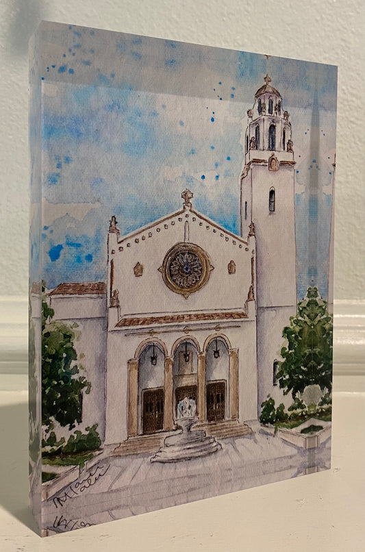 St. Mary’s, Mobile- 5x7 Acrylic Block