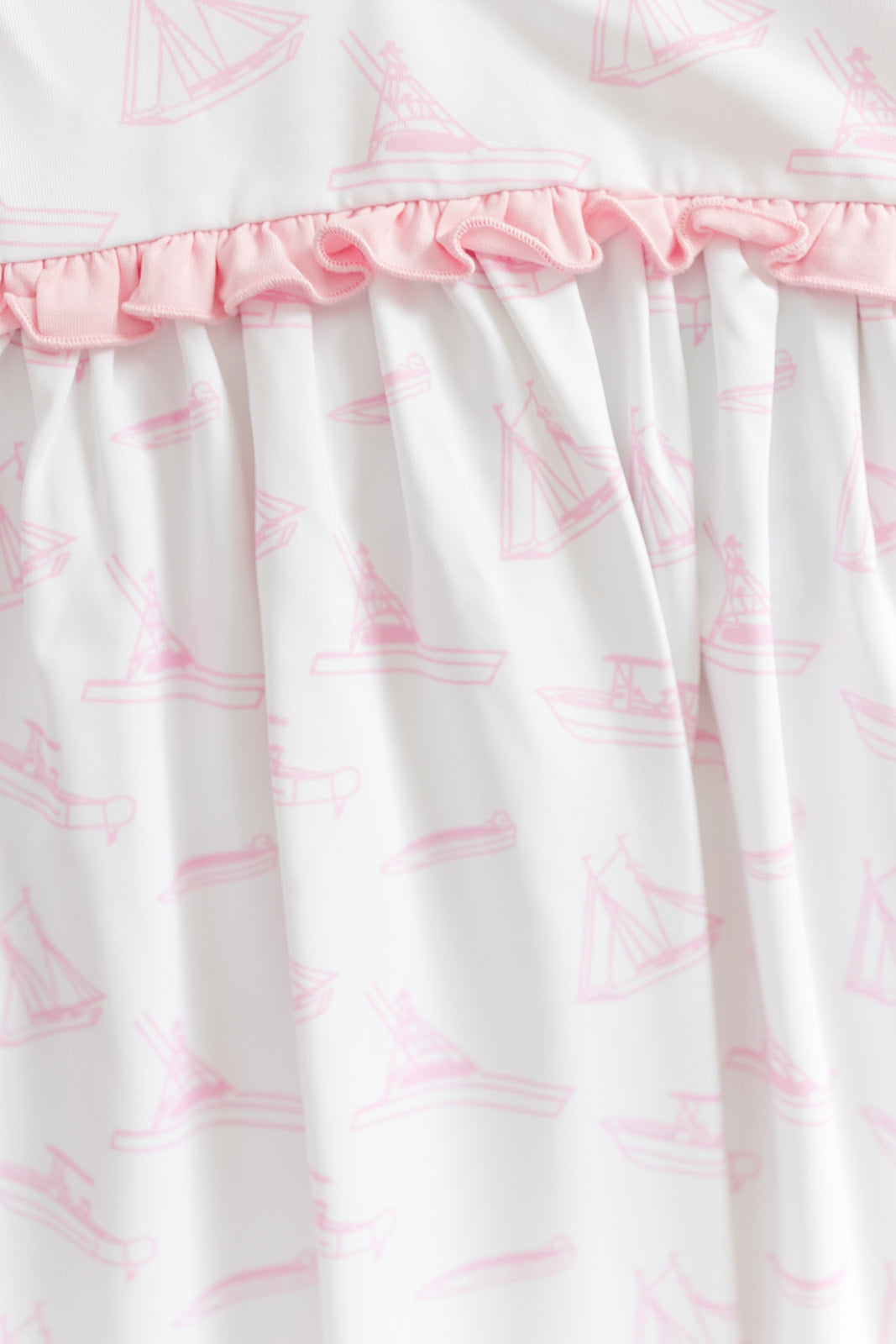 Pink Boats Dress