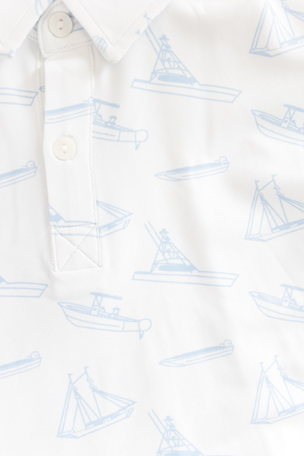 Blue Boats Polo