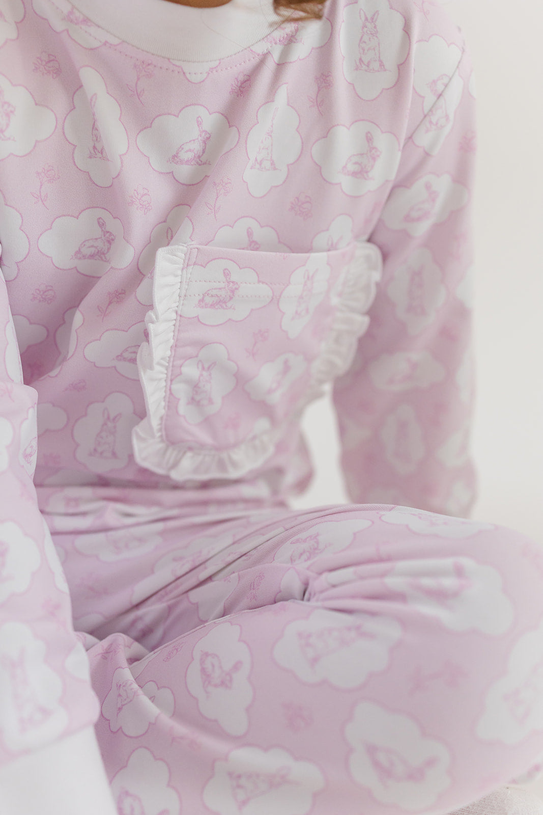 Pink Easter Bunny Pajamas