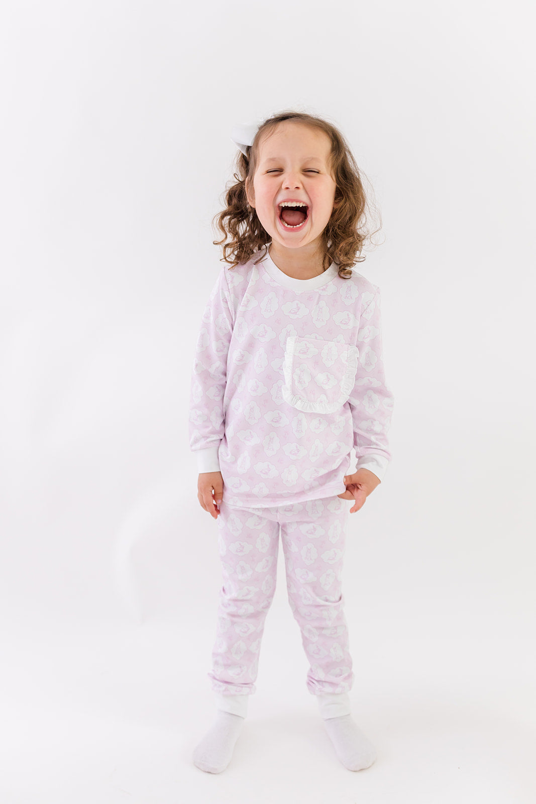 Pink Easter Bunny Pajamas