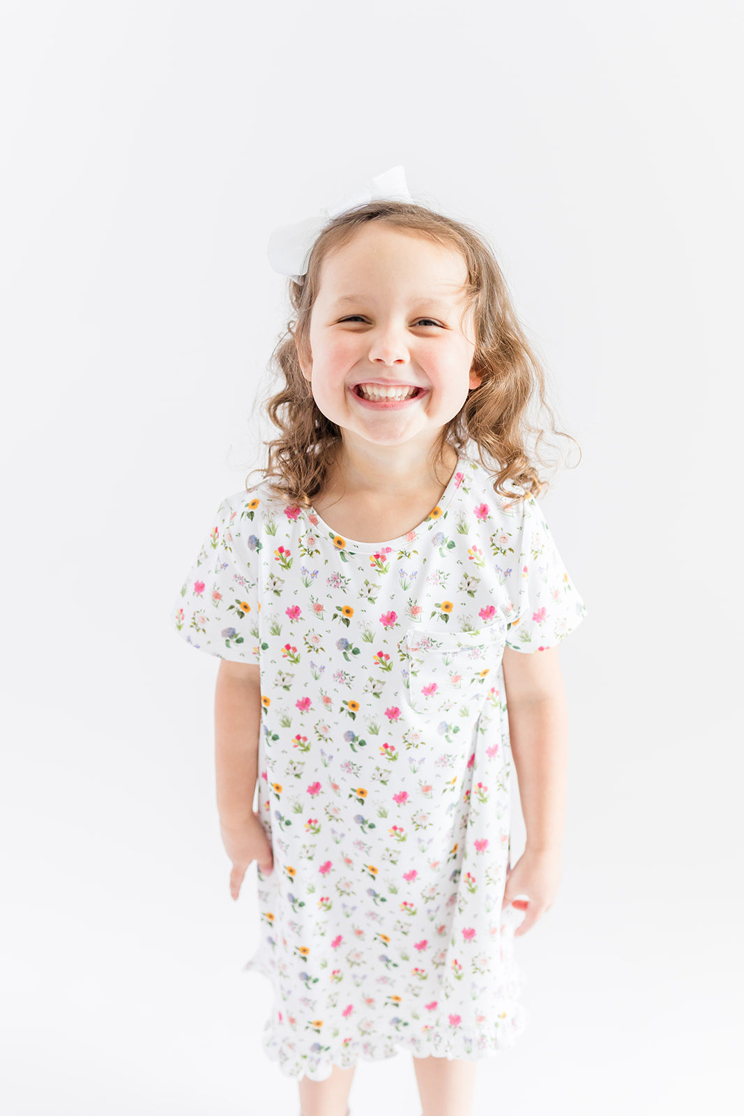 Floral Kids Nightgown