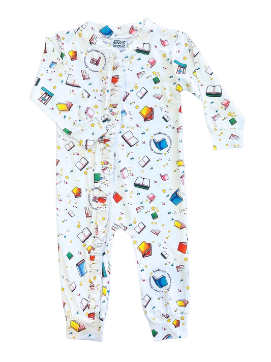 SHORT Dreamwear- Zip Pajama, with ruffles