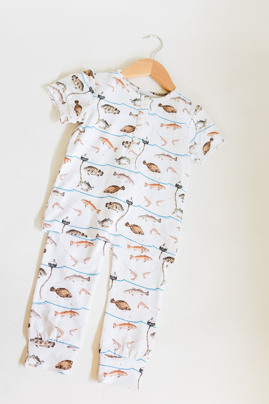 Fish 2pc Pajamas