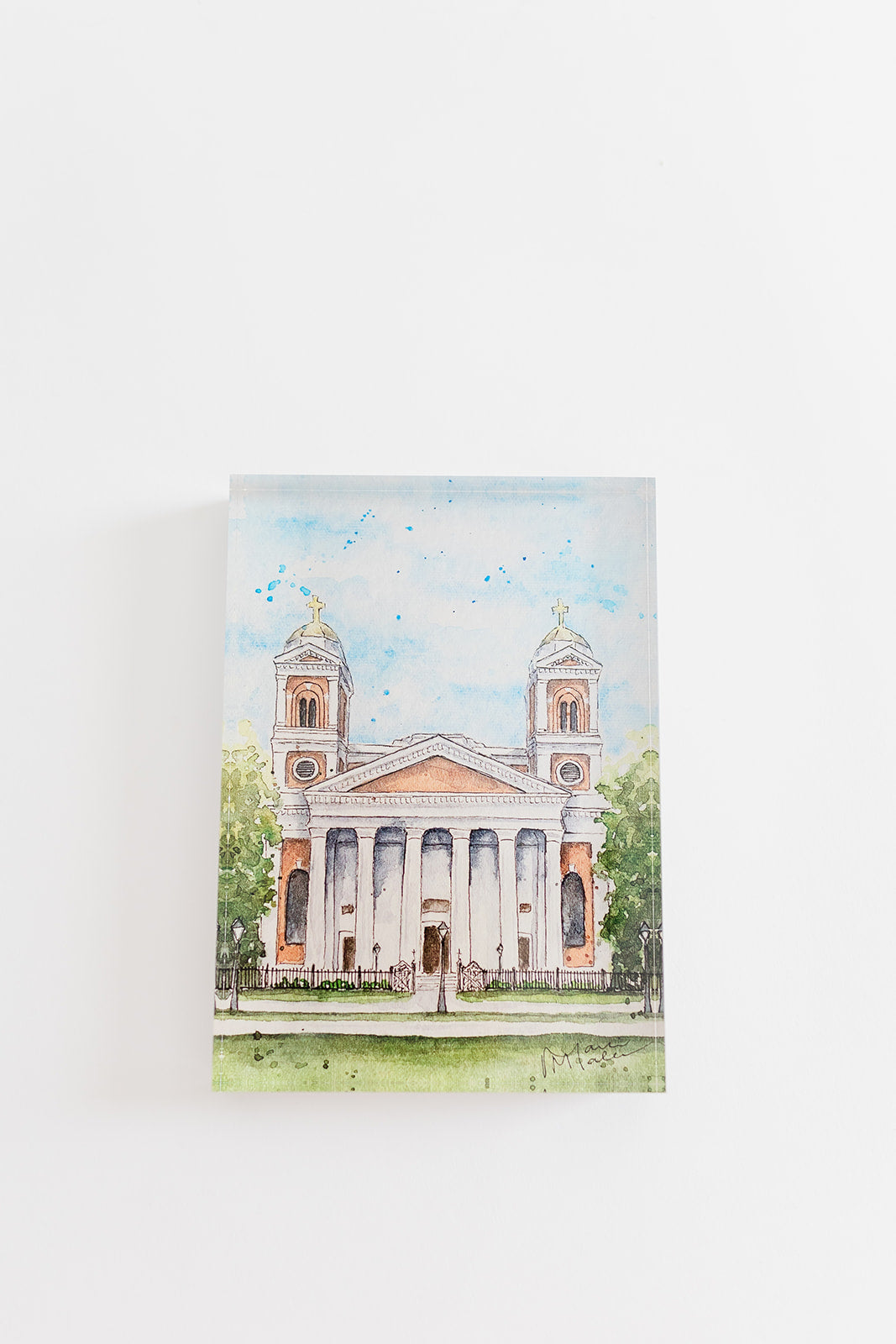 The Cathedral, Mobile- 5x7 Acrylic Block