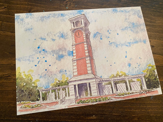 Mouton Bell Tower 5x7 Print