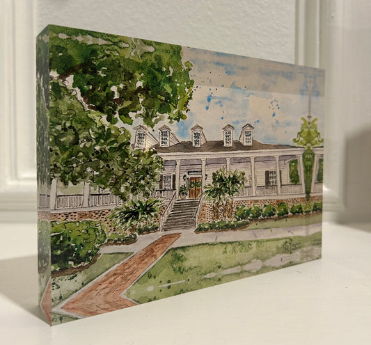 Bayside Academy- 5x7 Acrylic Block