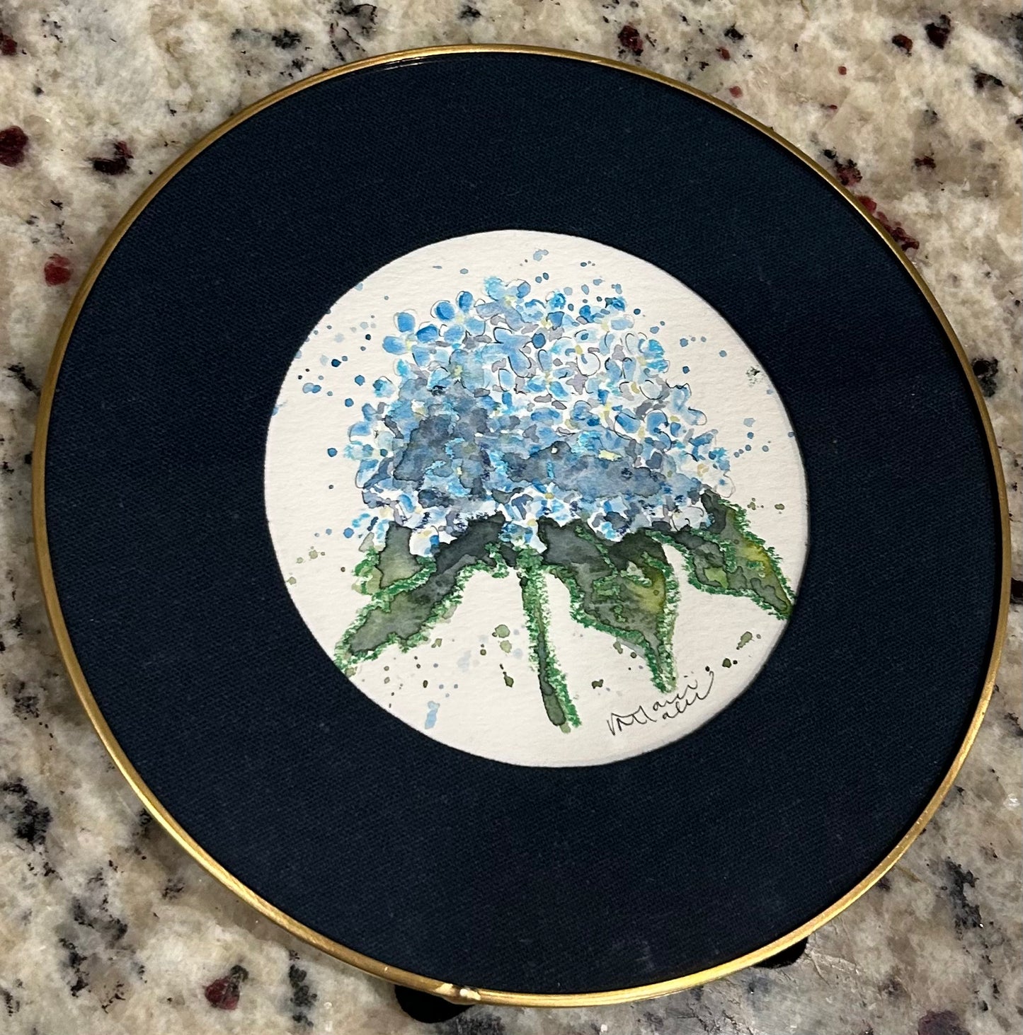 Hydrangea Original Watercolor