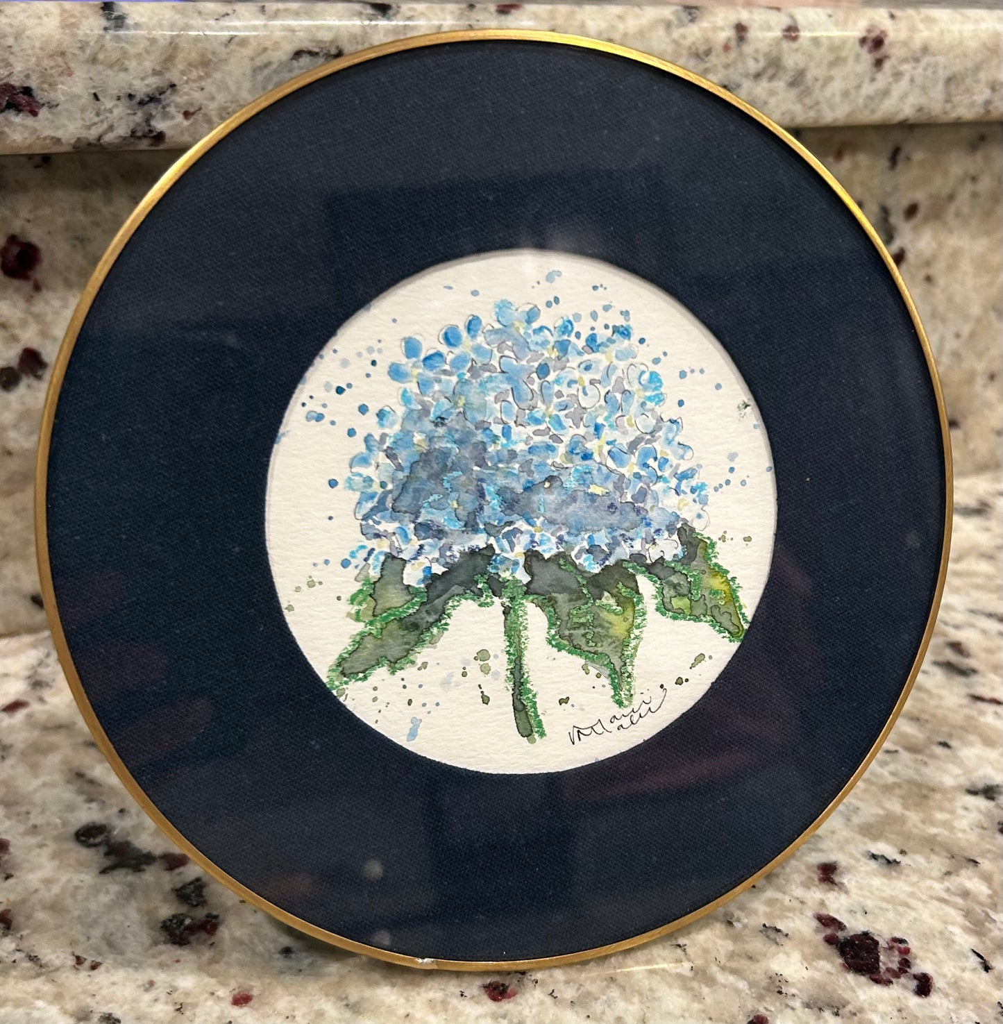 Hydrangea Original Watercolor