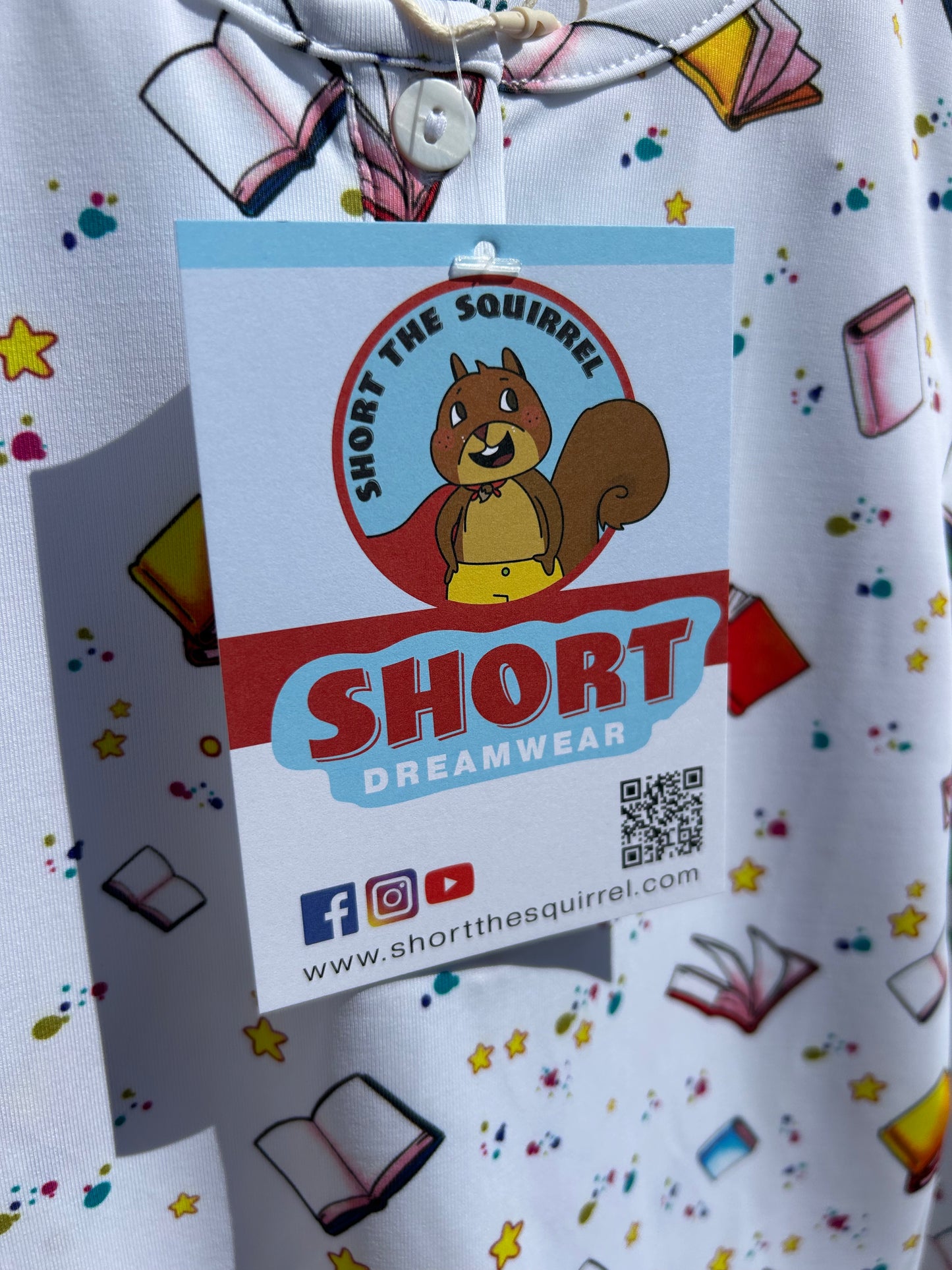 SHORT Dreamwear- Zip Pajama, no ruffle
