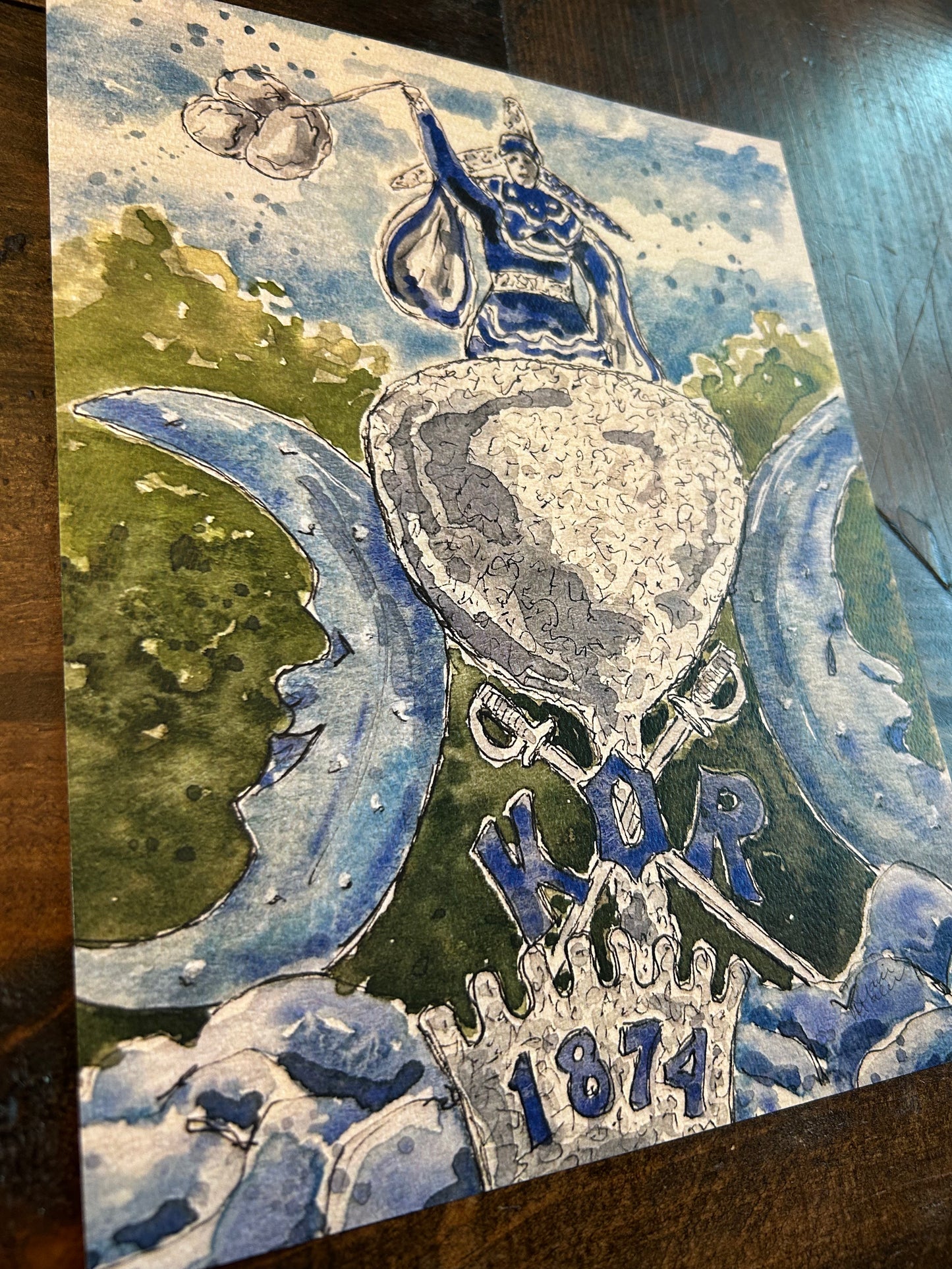 Knights of Revelry 8x10 Print