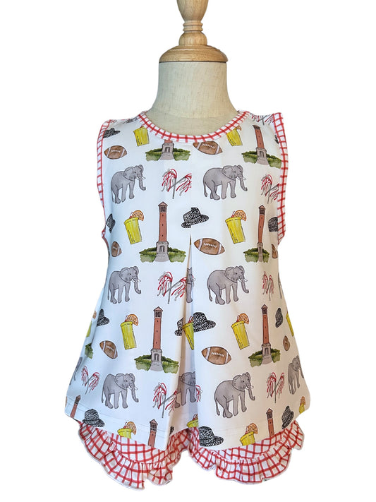 Elephant Girls Shorts Set