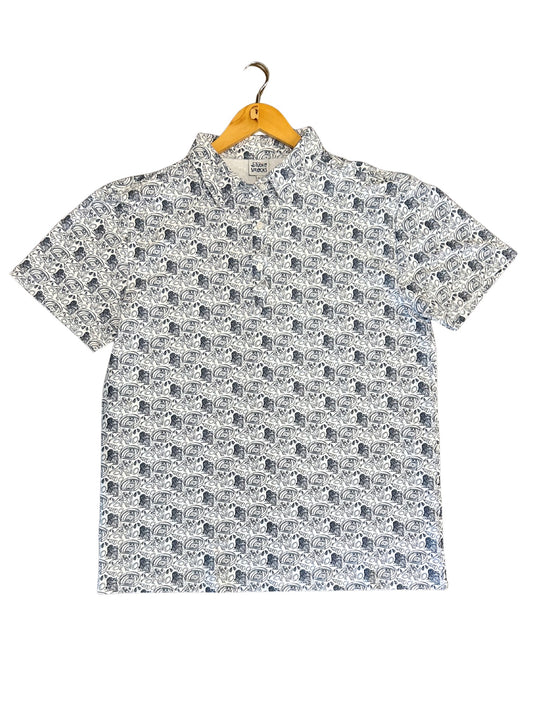 Tiger Blue/White Polo (Men's), Recommend Sizing Up