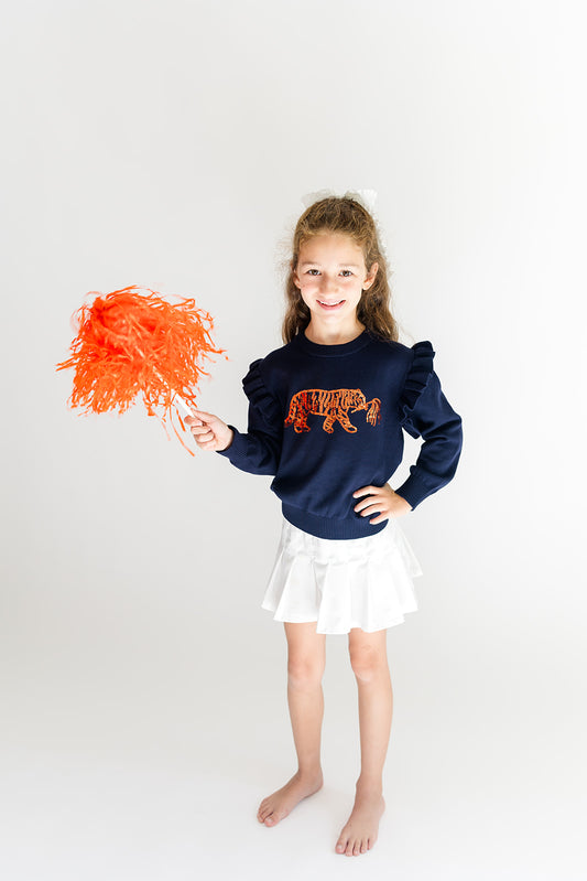 Tiger Sequin Sweater (Kids)