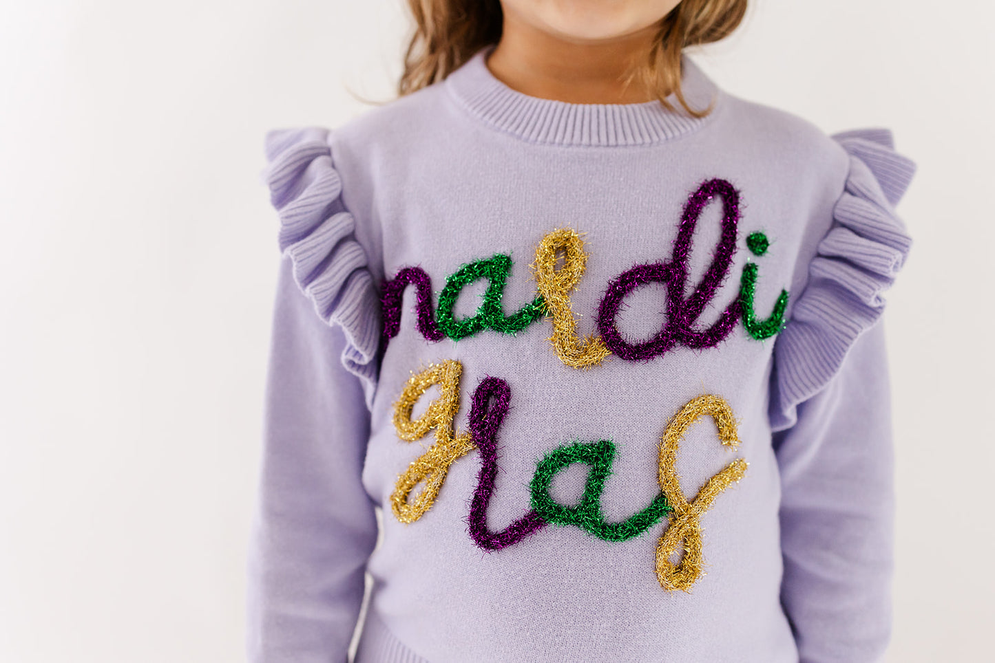 Mardi Gras Sweater