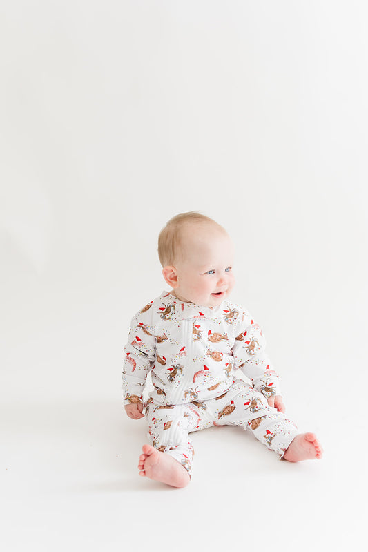 Christmas Jubilee Zipper Pajamas